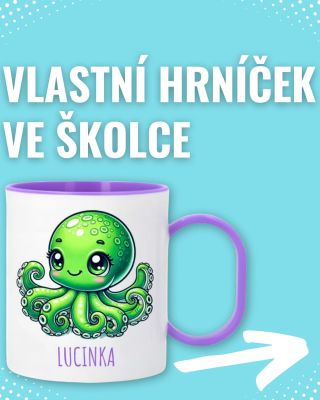✨ Ve školce už žádné zmatky ani záměny. Hrníček se jménem dělá pití pro děti radostnější, učitelkám ulehčí práci a tvému...
