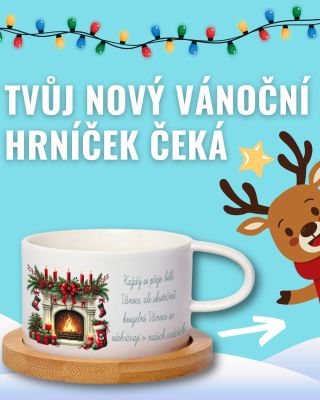 Hledáš hrníček, který ti udělá radost pokaždé, když si naleješ kávu? ☕💛 Naše vánoční makronky spojují krásný design,...